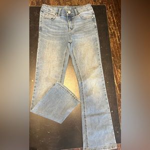 Jordache size 12 boot cut jeans.